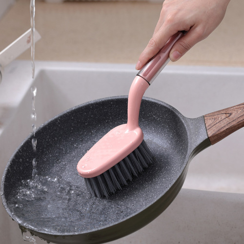 kitchen long handle cleaning brush household pot washing brush dish washing brush sink stove cleaning brush cup washing tool