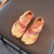 Jelly Children's Shoes Student Shoes Gel Shoes Rain Boots Peep Toe Shoes Dance Single-Layer Shoes Soft Bottom Sandals