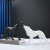 Nordic Creative Resin Crafts Animal Geometric Wolf Decoration Home Living Room Desktop Decoration Gift