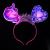 Party New Headband Optical Fiber Luminous Love Decorative Hair Bands Rose Unicorn Head Buckle Fashion Decorations