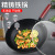 Japanese-Style River Light Iron Pan Wok Uncoated Refined Iron Frying Pan Household Micro Lampblack Real Stainless Iron Pot Factory Wholesale