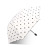 Umbrella Black with White Dots Rain Or Shine Dual-Use Umbrella Self-Opening Umbrella Sun Umbrella Spot Umbrella Factory Wholesale Delivery