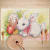 Printed Easter Placemat Linen Material Solid Color High Durable Table Mat Factory Supply Colorful Durable Placemat