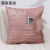 2022 New Pocket Pillow Cover Father Mother Letter Printing Outdoor Waterproof Living Room Sofa Storage Throw Pillowcase