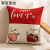 2022 New Pocket Pillow Cover Father Mother Letter Printing Outdoor Waterproof Living Room Sofa Storage Throw Pillowcase