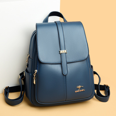 Women's Backpack Elegant Fashionable Student Schoolbag Simple Travel Bag Bag