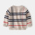 Style Children's Clothing Boys' Striped Jacquard Wool Cardigan Autumn New Children's Cored Yarn Cardigan Sweater