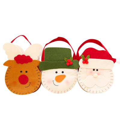 Custom Cookies Candy Packing handbag Bag Cute Children Felt Tote Bag Christmas Promotional Gifts felt bag
