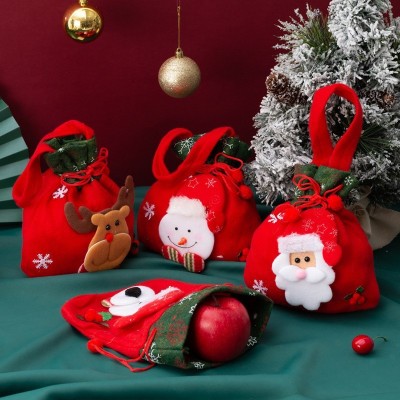 Home Decorations Hanging Pendants Christmas gift Decoration Christmas Gifts Santa Gift Bag Candy Bag Christmas