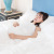 Hotel Disposable Bedding Four-Piece Set Three-Piece Pure White Dirt-Proof Bed Sheet and Pillowcase Quilt Cover Thickened