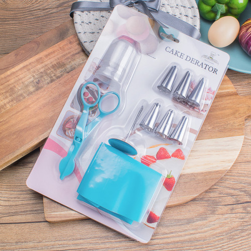decorating cake baking utensils suit pattern decorating tool moving cut flowers connecting 6 heads decorating nozzle baking tools