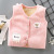 New Children's Velvet Vest Boys Keep Warm Vest Soft Inner Wear Autumn and Winter Girls Cardigan Vest Outer Wear