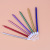 Wholesale Internet Celebrity Birthday Cake Gold-Plated Candles 6 Boxed Pencils Long Brush Holder Candles Colorful Birthday Cake Decoration