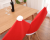 Dinner Party Christmas Party Happy New Year Red Santa Cover For Christmas Chair Cover