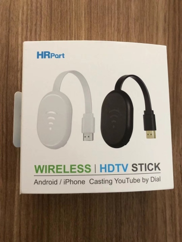 Hrpart Same Screen Device Support Android Youbb Screen-off Push Mobile Phone Connected to TV Projector Wireless Screen Projector 