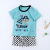 2022 Cotton Summer New Half Sleeve Boys' Suit Girls' 0-8 Years Old Baby Two-Piece Suit Trendy Homewear Wholesale