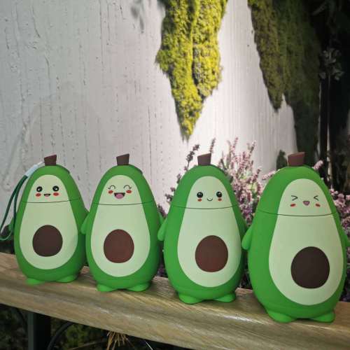 juice glass super cute avocado water cup double wall tea cup