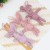 Korean Style Corduroy Wish Rabbit Doll Keychain Handbag Pendant Plush Toy Long-Legged Rabbit Wedding Gift