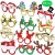 Wholesales Holiday Gift Christmas Glasses Glitter Party Glasses Frames Christmas Decoration