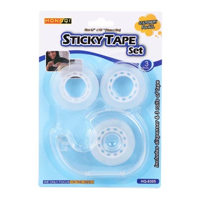 Stationery Small Tape Transparent Tape Crystal Tape Super Transparent Tape