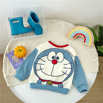 2021boys and Girls Baby Sweater Autumn Children's Cartoon round Neck Long Sleeve Pullover Foreign Trade Children's Wear Wholesale