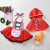 2022 Children's Clothing New Performance Costume Girls' Cloak Little Maid Little Red Riding Hood Cosplay Party Girl Suit