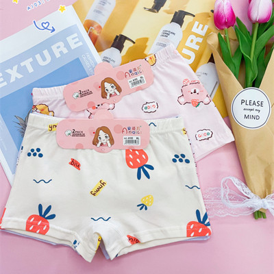 Girls' Cute Full Flower Boxer Briefs Baby and Infant Boxers Children Girls' Shorts Soft Cotton Girls' Underwear