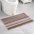 Floor Mat Color Stripes Splicing Entrance Living Room Dust Absorption Mat Floor Mat Bathroom Bathroom Extra Thick Non-Slip Mat Carpet