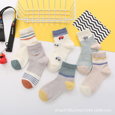 and Summer New Men's Children's Socks Children's Socks Children's Socks Comfortable Light Children's Socks Wholesale