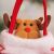 2022 Hot Christmas Flannelette wrapped candy bag Christmas creative gift bag Christmas decorative tote bag