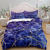 Cross-Border Amazon Modern Marble Texture 3D Digital Printed Quilt Cover Three-Piece Set Factory Wholesale Bedding