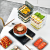 Folding Side Dish Plate Creative Household Kitchen Fruit Vegetable Storage Organizing Dish Multifunctional Wall Mount Storage Rack