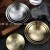 304 Stainless Steel Single-Layer Seasoning Saucer Dish Small Bowl Side Dish Cold Dish Small Plate Korean Tableware
