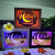 New Ramadan Led Decoration Rectangular RGB Dual-Purpose Light Box Wholesale Christmas Moon Light Holiday Decoration