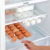 Drawable Refrigerator Egg Storage Box Drawer Style Rack Hanging Automatic Egg Rolling Transparent Fresh-Keeping Box