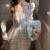 Acai Xian Benna Manor/Early Spring Art Raw Milk Sweet Skirt Waist Trimming Lace up Fairy Dress