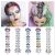 Factory Direct Sales DIY Hair Diamond Sticker Ins Hipster Music Festival Makeup Hair Diamond Sticker Eyebrow Stick-on Crystals Face Stick-on Crystals