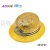 Gold Powder Customized PVC round Cap Striped Big Star Sequins New Year round Cap New Year Party Customized Cap