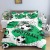 Amazon Football Sports Series Quilt Cover Bedding 3D Digital Printing Cross-Border Foreign Trade Three-Piece Home Textile Set