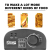 DSP/DSP Deep Frying Pan Household Multi-Functional Fried Machine French Fries Fryer 2200w High Power Kb2079