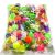 New 32 Mixed Elastic Ball One Yuan Gashapon Machine Toy Magic Eye Watermelon Rubber Ball Factory Wholesale