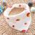 Six-Layer Gauze Baby's Triangular Hood Newborn Saliva Towel Factory Wholesale Thickened Baby Snap Fastener Bib