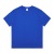 [Solid Color Pure Cotton] Heavy Opaque Unisex Wear Short-Sleeved T-shirt Klein Blue Cream Color All-Match