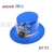 Happy New Year Light Board Sticker Clock Foxing Strip a Tall Hat PVC Plastic Hat New Year Party Gathering Decorative Hat Customization
