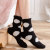 Socks Coral Fleece Socks  Women's Autumn and Winter Fleece-Lined Thickening Towel Room Socks  Mid-Calf Length Maternity Socks  Warm Sleeping Socks 