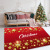 Non-Slip Mat New Cartoon 3D Floor Mat Home Living Room Sofa Bedroom Bedside Super Soft Crystal Velvet Christmas Tree Carpet