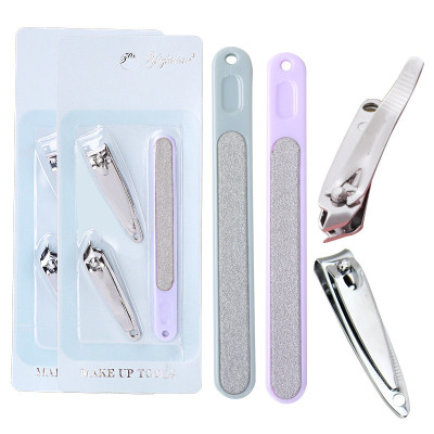 Nail Scissors + Nail File Manicure Kit Tools