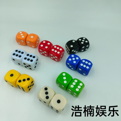 Factory Direct Supply 18mm Acrylic Dice High-End Board Game Accessories Toy Accessories