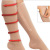 XH Sports Compression Socks Zip Sox Leg Closing Zipper Stockings Pressure Peep Toe Socks Pressure Stretch Socks