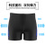 Factory Sales New Swim Trunks Boxer Adult Swimming Trunks plus-Sized plus Fat Guy Men's High Waist Conservative Swimsuit